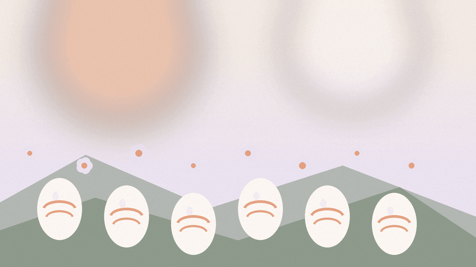 Lavender Easter 4K desktop scene Easter wallpaper