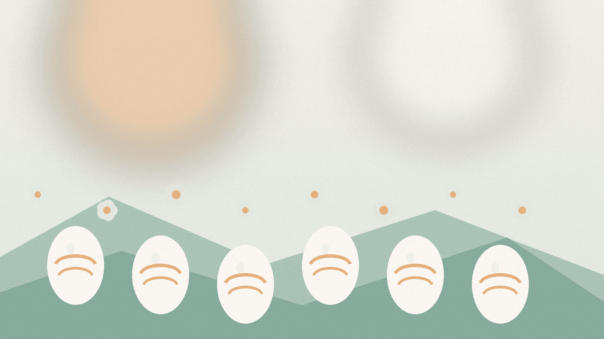 Fresh green Easter sunrise desktop wallpaper Easter wallpaper